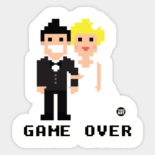 GAME OVER Sticker